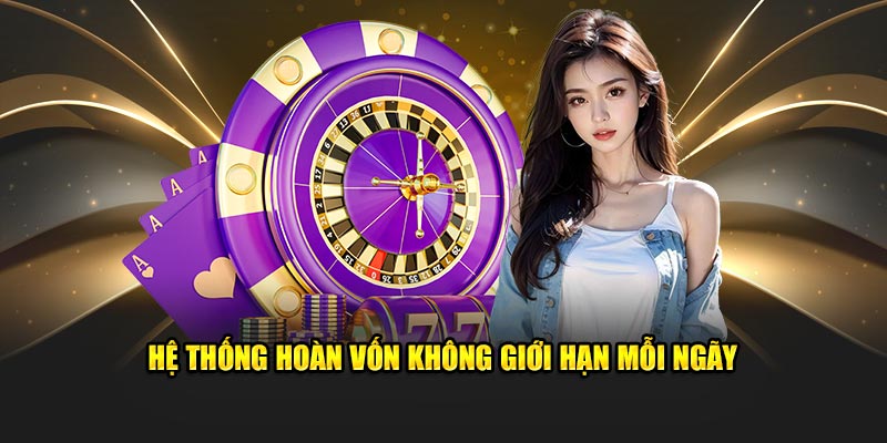 Hệ thống hoàn vốn không giới hạn mỗi ngày 